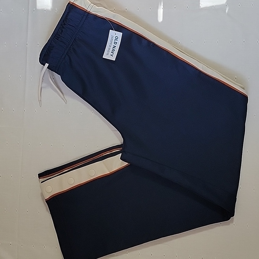 Boys Old Navy Active Joggers, Navy, Size XL, NWT